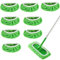 FENGQQKJ Lot de 8 serpillères réutilisables - Lavables - Pour balai Swiffer Sweeper Mop - Vert