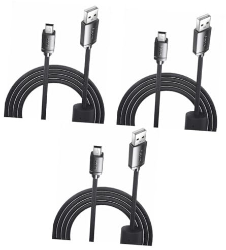 Hemobllo 3Pcs Cavo Dati Della Fotocamera Mini USB Cavo Della Fotocamera Cavo Di Ricarica Cavo Di Ricarica Del Telefono Macchina Fotografica USB Cavi Di Ricarica Cavo Di Sincronizzazione