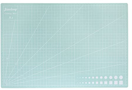 sourcing map A3 Self-Healing Cutting Mat 18x12 Double-Sided Craft Cutting Board for DIY Art Work Sewing Cutting, Light Green