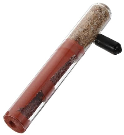 ZWQXZX Ameisennest Ameisenfarm Ameisenhaus Nestrohr Nylon Lochhülsen Ameisenheim Glasröhren Ameisenzucht Glasnest Ameisenzuchtnest Glas Ameisen Terrarium Ameisen Zucht Box(Brown)