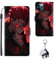 Staremeplz Hülle für iPhone 15 Satoru Gojo/Itadori Yuji Anime Handyhülle [Mit Schlüsselbund] Cartoons PU Leder Schutzhülle Case Hülle für iPhone 15 - Hülle 6