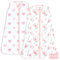 Mama Cheetah Baby Schlafsack 2.5 TOG, Bio-Baumwolle Baby tragbare Decke mit Zwei-Wege-Reißverschluss, Swaddle Übergang Baby Schlafsack für Neugeborene Säugling Kleinkind Junge Mädchen, 0-6 Monate