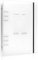 xuefenfei A5 Kpop Photocard Binder, 6 Ringe Fotokarten Album Kpop, Ohne Foto Taschen, Nachfüllbar, Photocard Holder Wasserdichte für DIY Fotoalbum Notizbucheinband (Hellweiß)