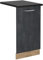 Vicco Pannello frontale della lavastoviglie R-Line, Calcestruzzo nero, 45 cm, PL Antracite