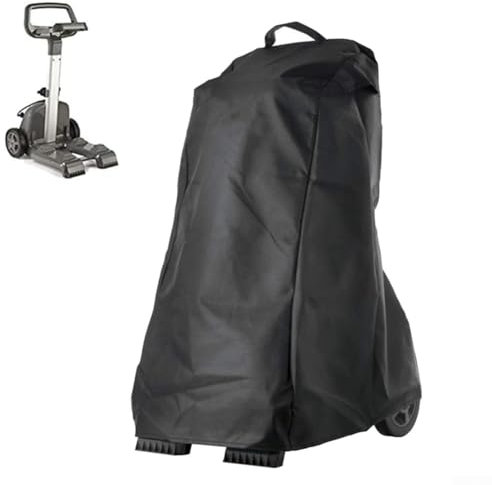 HpLive Cubierta para robot Dolphin limpiador de piscinas, cubierta de repuesto impermeable para 9991795-R1 robot limpiador de piscinas, tela Oxford, negro, 63 x 53 x 33 x 107 cm