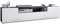 Vladon Mobiletto Mogan, Mobile TV con 2 Ante, 1 Anta a ribalta e 1 Scomparto a Giorno, Nero Opaco/Bianco Opaco (181 x 39 x 35 cm)
