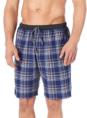 Timone Herren Schlafanzughose Kurz TI30-114 (Karierrt5 (9633401), M)