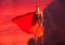 Poster Superman Comics Vintage Origine Hero Wall Art 01
