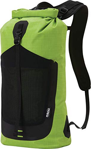 SealLine Skylake Minimalistischer wasserdichter Tagesrucksack, 18 l, Grün meliert, 18 Liter