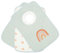 Kindsgard Schlupflätzchen happaklat 3er-Pack Regenbogen Mint - Schnelles An- & Ausziehen - Lätzchen Baby - Spucktücher Baby - Waschbar bis 40°C