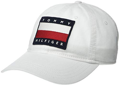 Tommy Hilfiger Herren Am Tony Cap Baseballkappe, Weiß (Classic White), Einheitsgröße