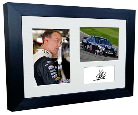 Kitbags & Lockers Kevin Harvick NASCAR Nr. 4 Stewart-Haas Racing Ford Autogramm-Foto, 30,5 x 20,3 cm, A4