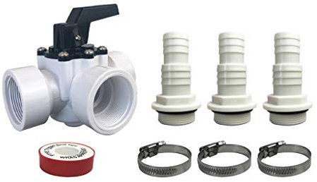 well2wellness® Juego de 8 piezas para piscina con calefacción solar, calefacción de piscina y bomba de calor