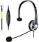 Festnetz Telefon Headset mit Mikrofon Noise Cancelling, RJ9 Telefon Headset Kompatibel mit Yealink T41 T42S T46S T48S Avaya 1608 9608 Cisco 7905 7911 Grandstream GXP2140 Office IP Handys