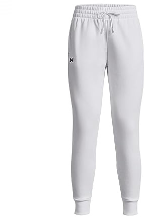 Under Armour Womens Rival Fleece Joggers White M