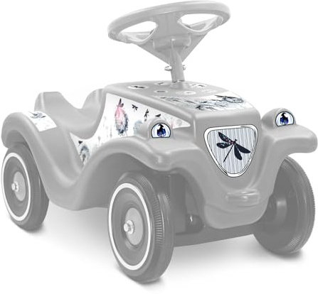 Finest Folia Aufkleber Set kompatibel mit Big Bobby Car Classic Sticker für Kinderfahrzeug Rutschauto Spielauto Design Folie für Mädchen Jungen R194 (13 Pusteblume)