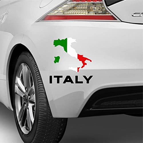myrockshirt Italien Italy Stiefel Urlaub Urlaubsland umrisskarte 15cm Aufkleber Sticker Autoaufkleber Größe+Farbe anpassbar!
