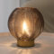 LUSHARBOR Battery Operated Lamp with Timer, Cordless Table Lamps with Bulb, Battery Powered Light, Small Lamps for Living Room Decorative Bedside for Corner Bedroom-Amber