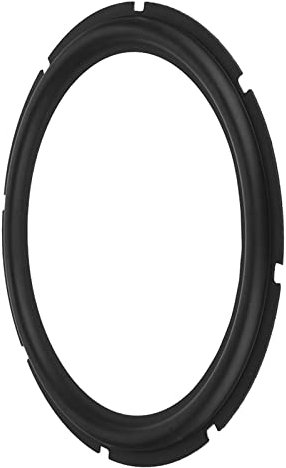 Hapivida Lautsprecher Schaumstoff Sicken Reparatur, 12 Zoll Perforierte Gummi Kantenringe Ersatzteile Schaumstoff Kanten Surround Ringe Reparatur Set für Lautsprecher Reparatur DIY