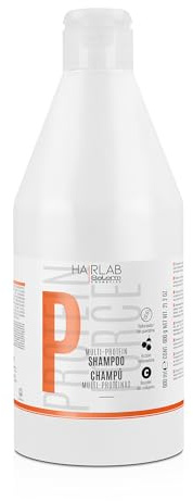 SALERM - Champú Fortificante - Champú Multi-Proteínas Hair Lab - 600 ml - Repone la Falta de Queratina Natural - Proporciona Cuerpo a la Melena - Fortalece y Repara el Cabello - Sin Parabenos