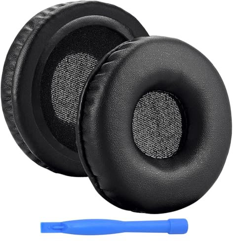 MMOBIEL Ear Pads Replacement for Sony MDR-V150 ZX300 V300 V250 V100 V200 V400 Headphone Protein PU Ear Pad Cushions - Earpads Replacement - Black