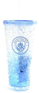 Team Direct Freezer Cup with Straw (Manchester City FC)