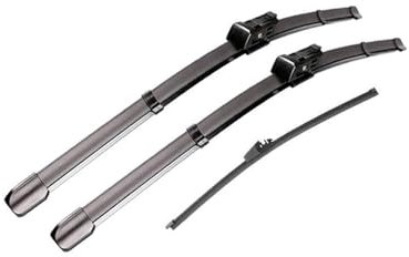 Für VW Für Polo 9N 9N3 MK4 2003 2004 2005 2006 2007 2008 2009 Vorne Hinten Scheibenwischerblätter Windschutzscheibe Fenster Wischblätter (Farbe : 9N3 2005-2009)