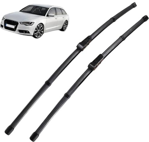 Scheibenwischer vorne Wischerblätter Set für Audi A6 C7 2012–2017 26+21 Autowischerblätter