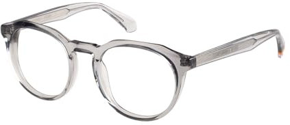 Superdry Brille mit Sehstärke SDO-3013-108, rund, in grau, gerfertigt aus acetate