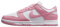 NIKE Dunk Low, Sneaker Donna, White/Elemental Pink, 38.5 EU