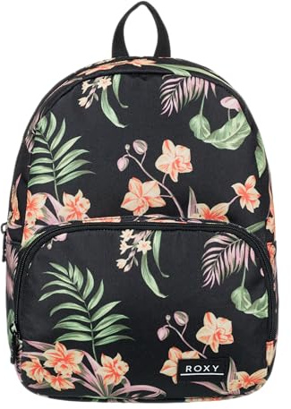 Roxy Damen Always Core Mini Rucksack, Anthrazit Island Escape, Einheitsgröße, Always Core Mini Rucksack