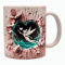 Shopi Zone Taza de Cerámica – Diseño Hada Mágica y Corazón Encantado