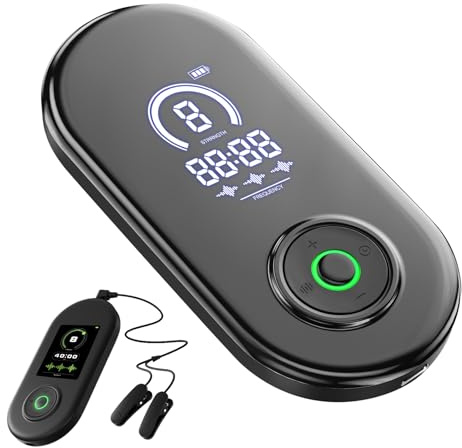 Fortschrittliches Schlafhilfegerät,Gerät zur Vagusnervstimulation mit Ohrclips,Schlafhilfegerät, CES Reduziert Angstzustände,Mikrostrom Schlafhilfegerät,3 Modi 9 Stärken,USB Aufladung