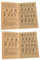 TOYANDONA 2 Stück Sparrow-Handbuch Mahjong-regelbuch Brettspiele Lernen Mahjong-anleitungsbuch Papier Light Brown