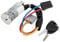 Szwaldaper Interrupteur d'allumage et de démarrage n° 7701470736 - for Renault, Kangoo MK1 1997-2007 Métal argenté - 1 Jeu Serrure de Contact d'allumage