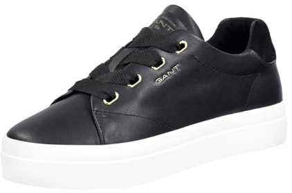 GANT FOOTWEAR Damen AVONA Sneaker, Schwarz, 41 EU