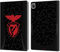 Head Case Designs Offizielle S.L. Benfica Away 2024/25 Wappen-Set Leder-Wallet-Hülle Kompatibel mit Apple iPad Pro 12.9 2020/2021/2022