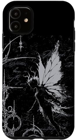 Y2K Grunge Fairy Alt Goth Sigilism Vintage Graphic Case for iPhone 11