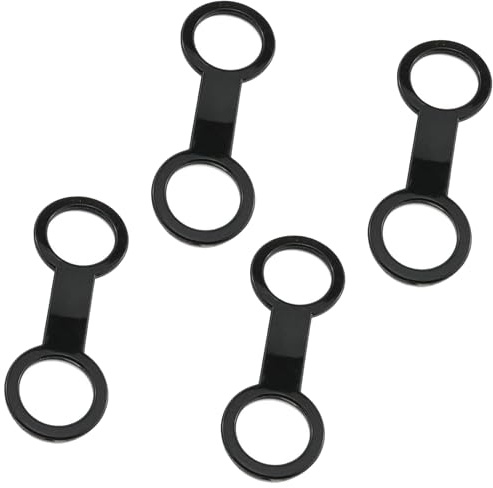 XAGMODSHN 4 x Tauchrohr-Halter, Befestigungs-Clip, universal, Schnorchel, Gurtbefestigungen, einfach zu bedienen, Tauchhalter