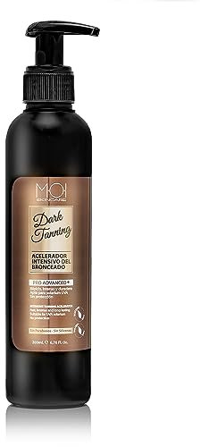 DARK TANNING Acelerador intensivo del bronceado especial Solarium 200ml MOI Profesional