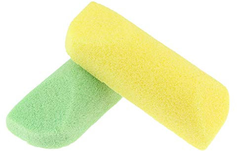 B Baosity 2 Stück Hornhautentferner Bimsstein Fußpflege Hornhaut Entfernung - A