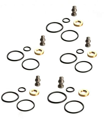 LST 5x Einspritzdüse Reparatursatz Dichtungen T5 038198051B