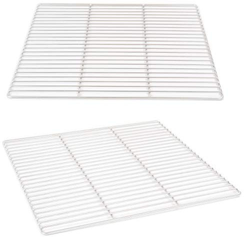 Grillrost 42 x 42 cm aus Edelstahl rostfrei und elektropoliert