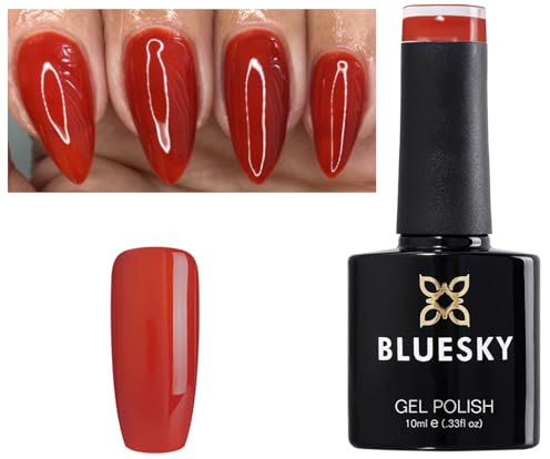 Bluesky AUTUMN WINTER FALL Collection, Choose Your Nail Gel From Collection Nail Gel Polish UV LED Soak Off (FW02 TOMATO RED)