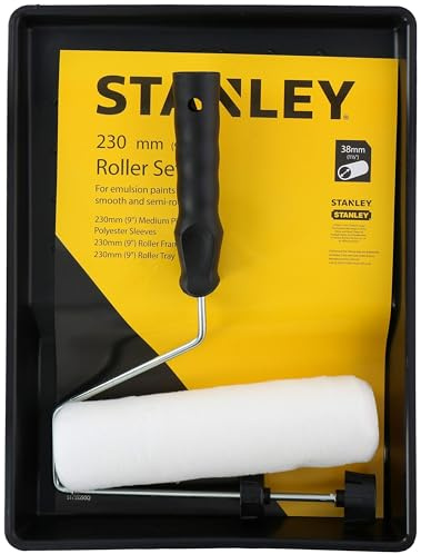 Stanley - Paint roller set - 230 mm - 1 sleeve