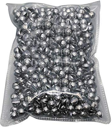LSHEL Angel Blei, Bleischrot 500 Stück Abnehmbar Angelblei Set, 0.8 g