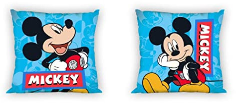 Kissenbezug Kinderkissenbezug 40x40 Mickey Mouse