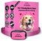 Pet's Playground Bark Collar | Anti Barking Dog Collars | Barking Collars Small Dogs Medium Dogs Large Dogs | Stop Dog Barking Device | Barking Deterrent | Pink | 2 Batteries Included