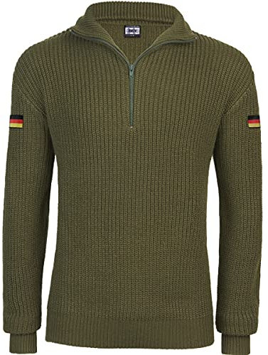 BWuM Bundeswehr Troyer mit Flaggen, Größe:7XL, Farbe:Oliv