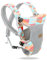 SONARIN Porte-bébé Léger Respirant, 4 en 1 3D Air Mesh Porte Bébé Ergonomique Multifonction Avant et Arrière, Multiposition pour Nouveau-né Bébé Enfant 0-36 Mois (Multicolore)